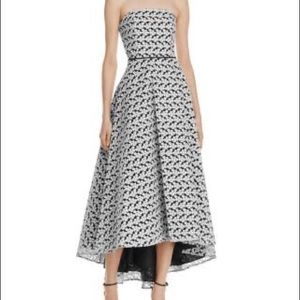 Tea length evening gown